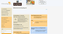 Desktop Screenshot of parkwohnstift.altenpflege.de